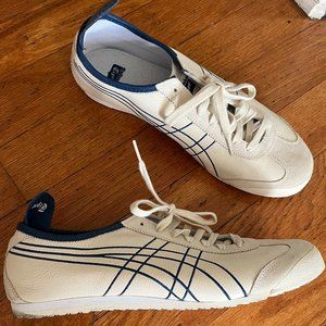 Onitsuka Tiger Mexico 66 (Beige/ Blue) Sneakers Mens 12